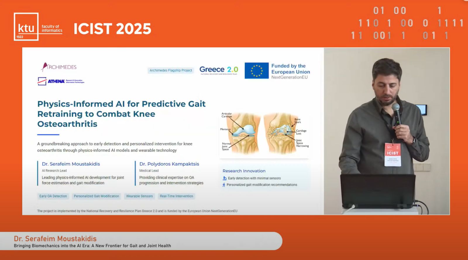 Exploring the Frontiers of AI and Biomechanics at ICIST 2025