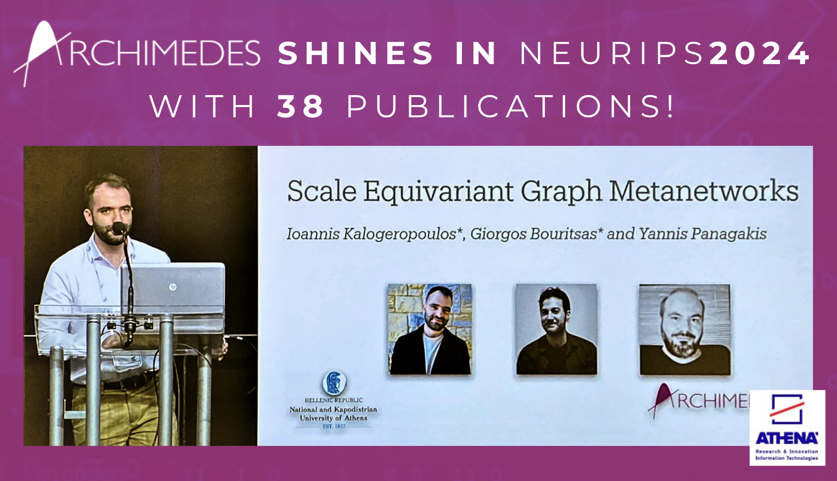  Archimedes Shines Bright at NeurIPS 2024 