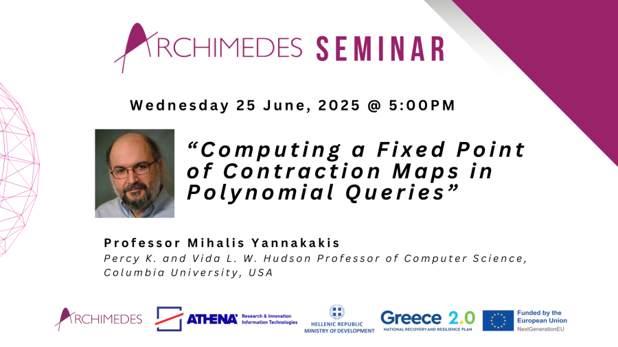 Archimedes_Seminar___Mihalis_Yannakakis___25_June