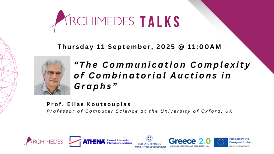 Archimedes_Talk__Prof._Elias_Koutsoupias___11_September
